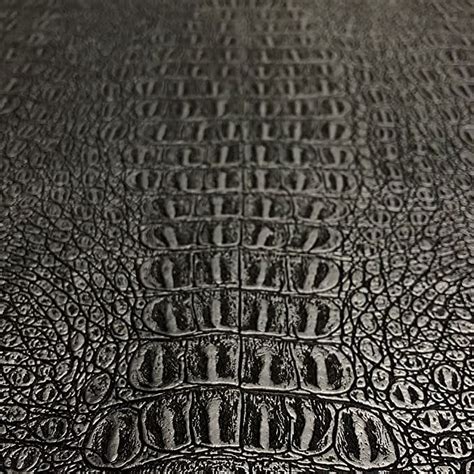 gun metal white alligator fabric|Vinyl Fabric Crocodile GATOR Fake Leather .